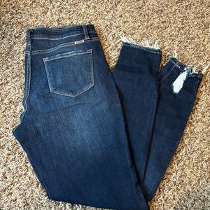 KanCan dark denium skinny jeans